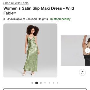 Looking for Target women’s satin slip maxi dress